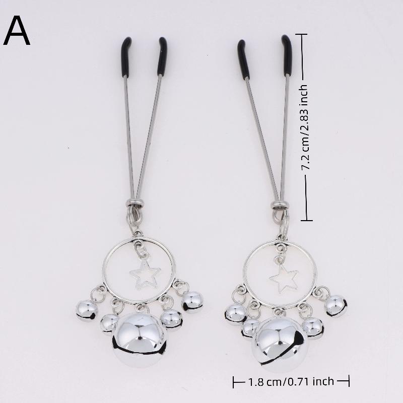 1 Pairs Breast Clip Female Clitoris Clip Couple Sex Toy Massage Stimulation Adult Nipple Training Tool