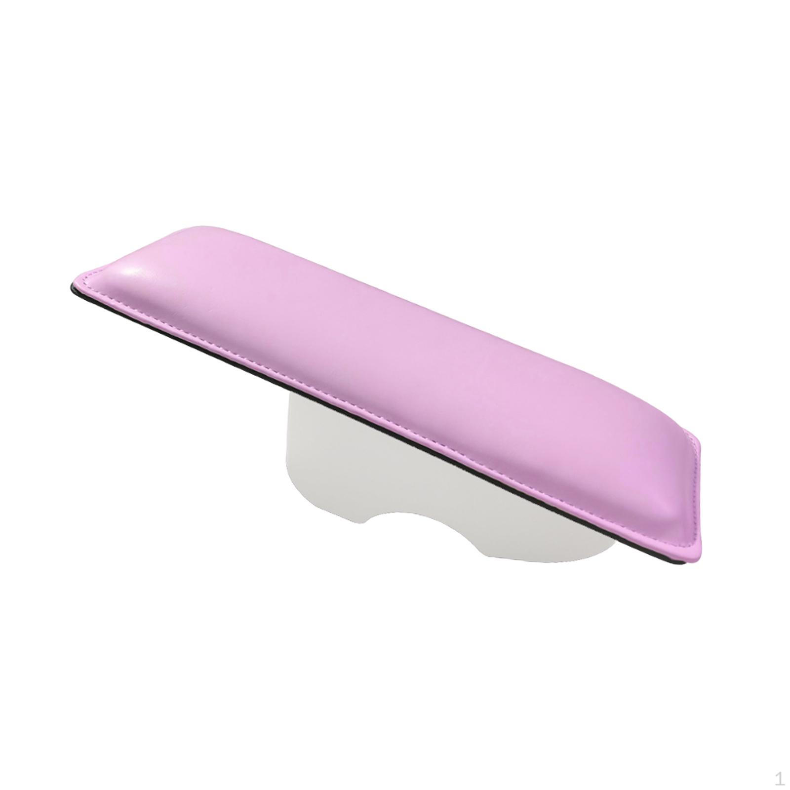 

Detachable Ergonomic Hand Cushion for Nails, PU Cover, Compatible with Nail Lamps, Easy to Clean, фіолетовий