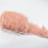 2Meters Colorful Fluffy Marabou Feathers Tassel Fringe Trim Turkey Feather Ribbon Clothes Cuffs Shawl Sewing Flecos Decoration