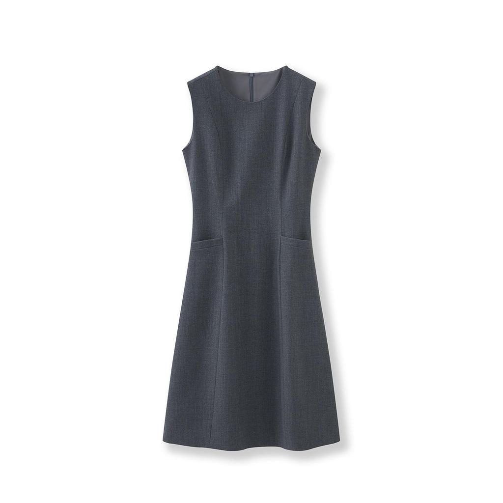 Rochie Vestă Fără Mâneci Exquisită și Șic - Formală, Profesională, Culoare Solidă, Lenjerie de Corp pentru Femei