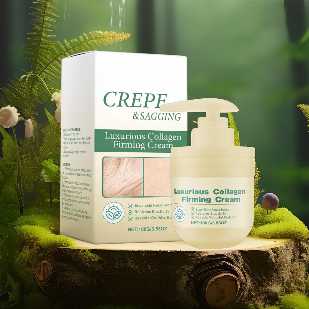 Collagen Firming Body Cream Lifting Firming Smoothing Wrinkle Lighten Dark Spots Even Skin Tone Moisturzing Tighten Body Lotion