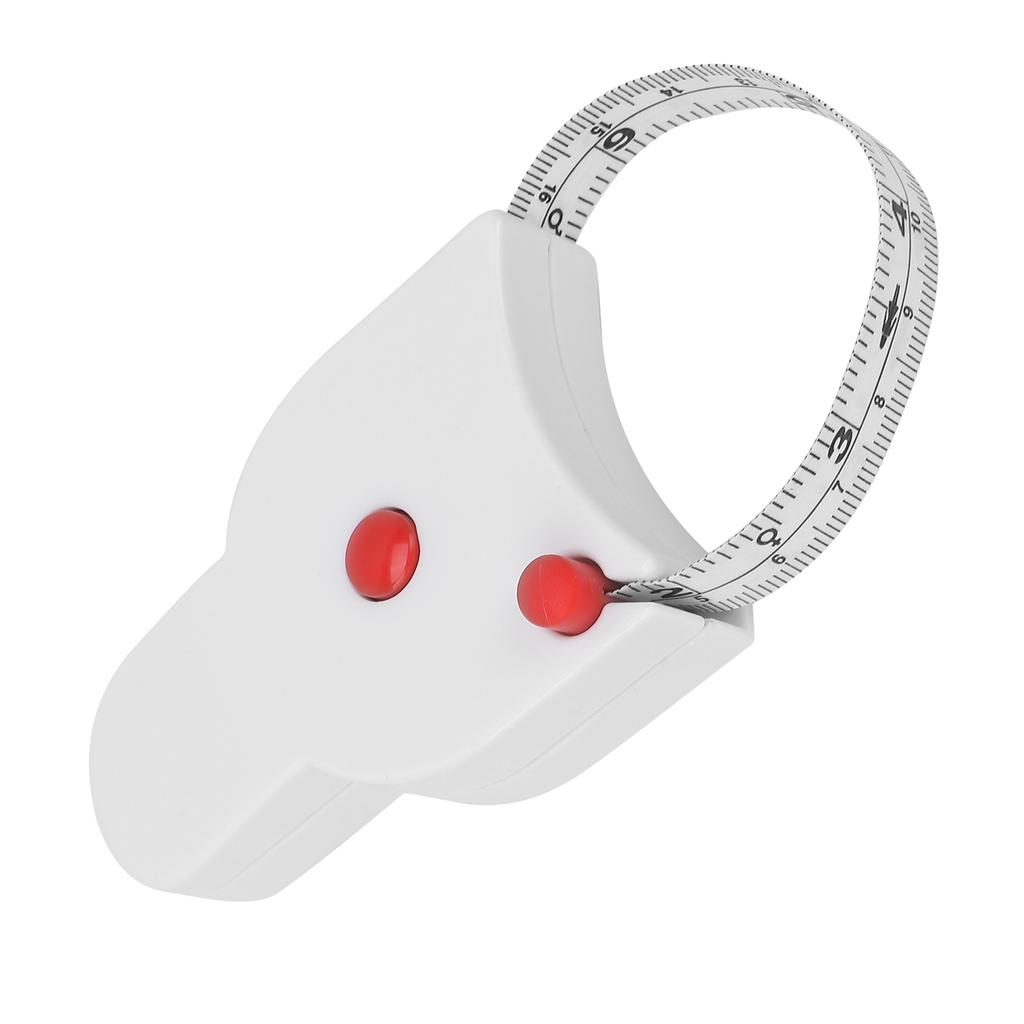 Körpermaßband Doppelskala Gewichtsverlust Maß Messband für Körper NähenRot