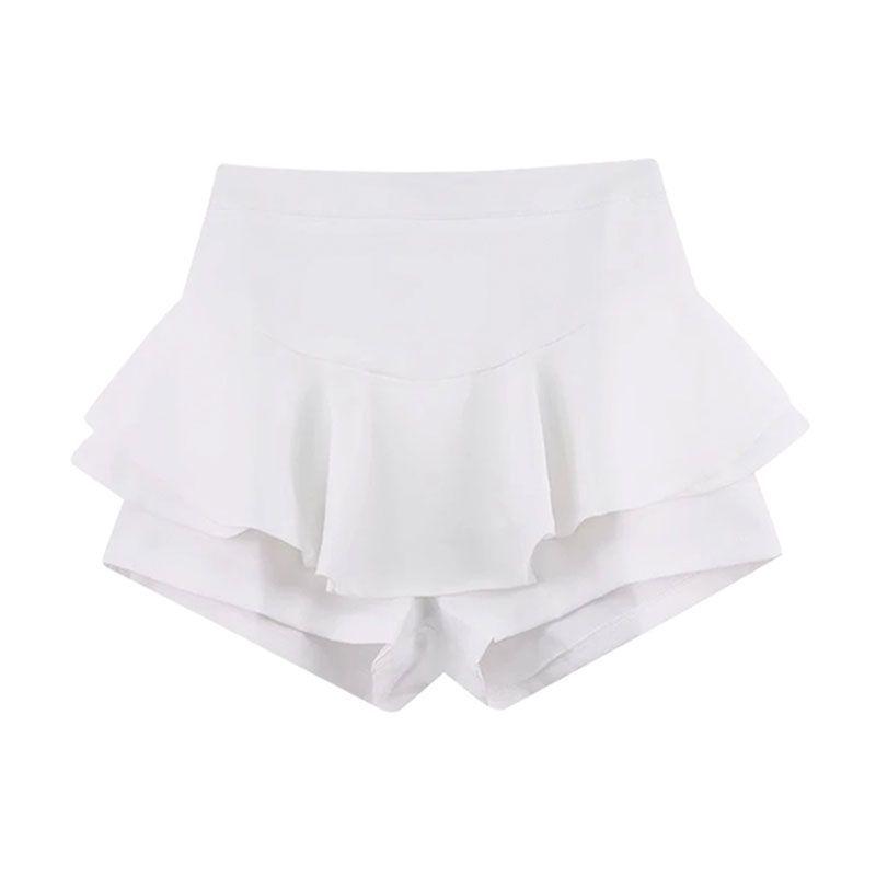 New Pure Desire High-Waisted A-Line Puff Skirt Pants - Summer Midi Skirt