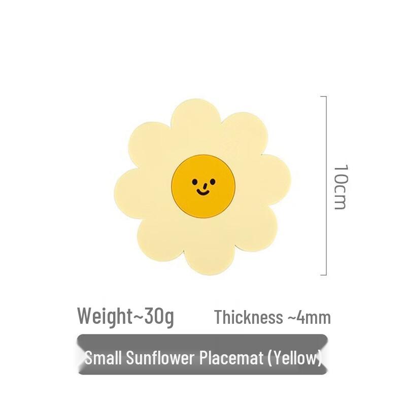 

Cartoon Sunflower Coaster