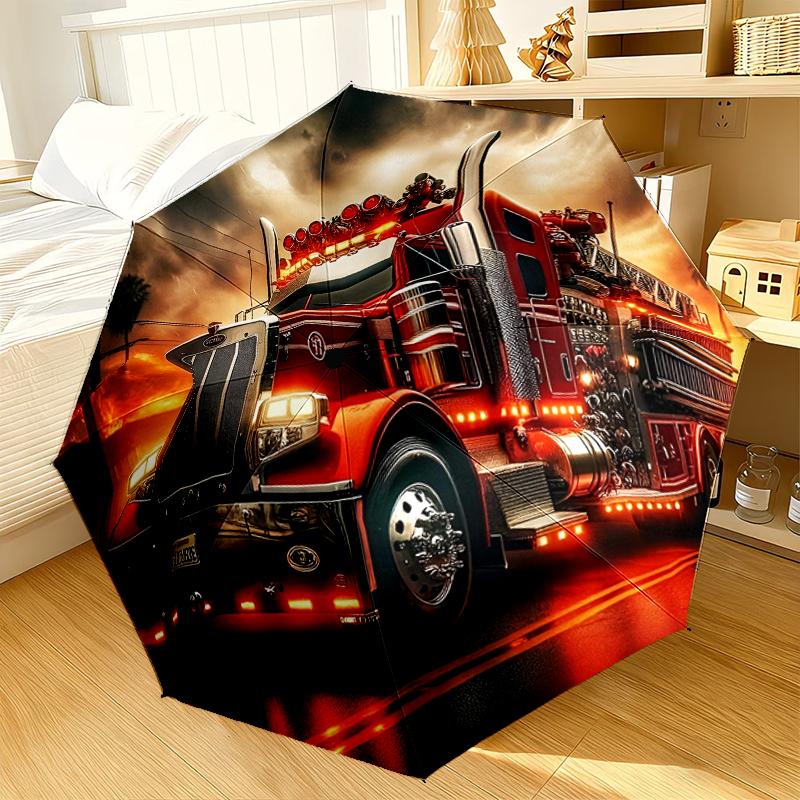 Nighttime Truck Drive Umbrella 8-Frame for Travel, camping, Casual Lightweight Portable Umbrella, Essential for every family Holidays Gift