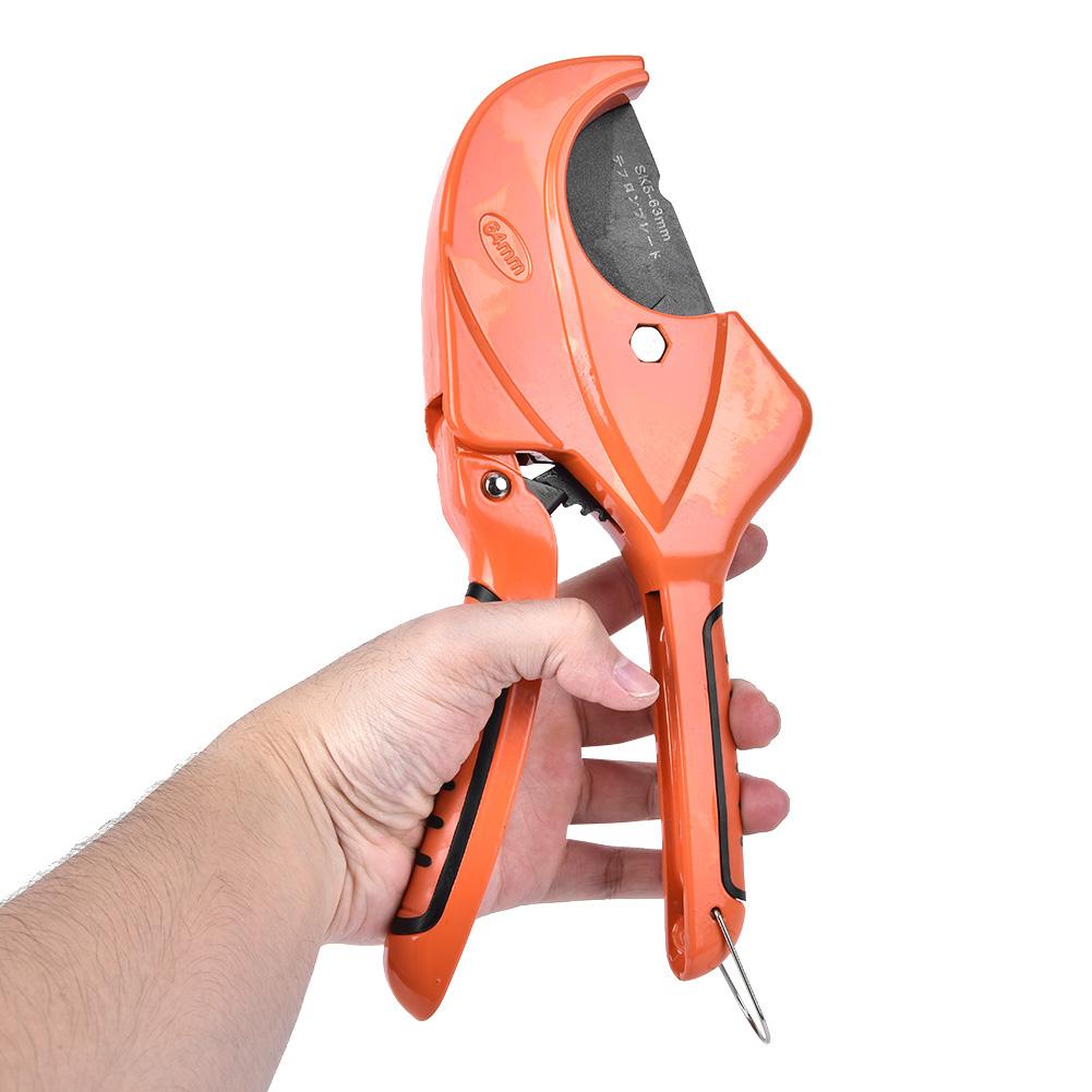 Manganese Steel Body Gas Water Pipe Cutter 63mm Opening PVC PPR Pipe Cutter Scissors