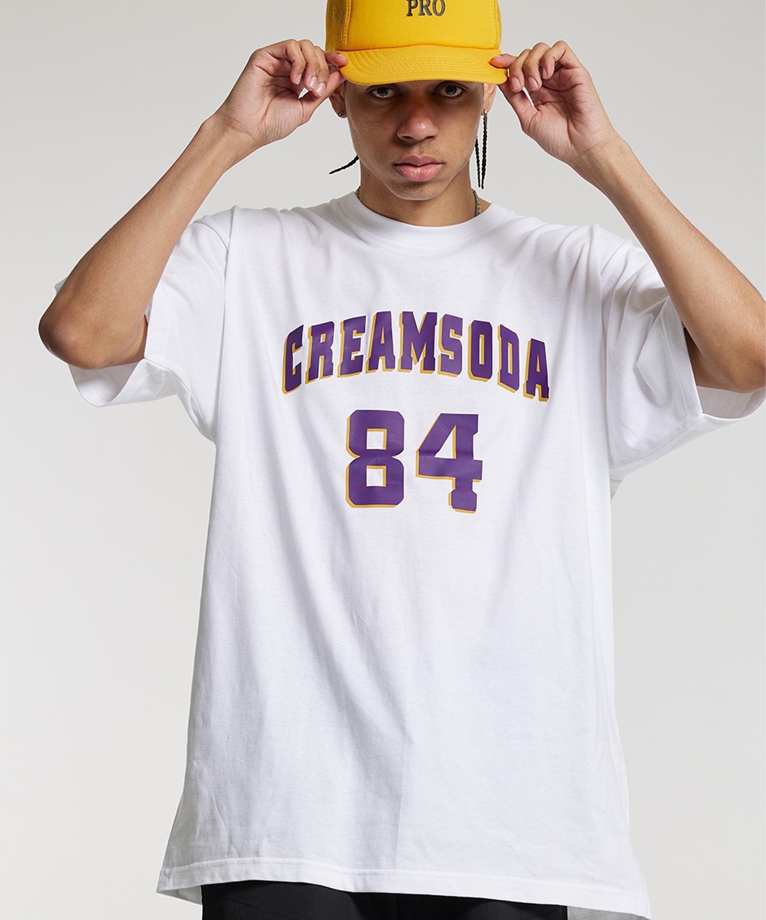Cream Soda Lab La Crsdel Short Sleeve White Purple Xxl