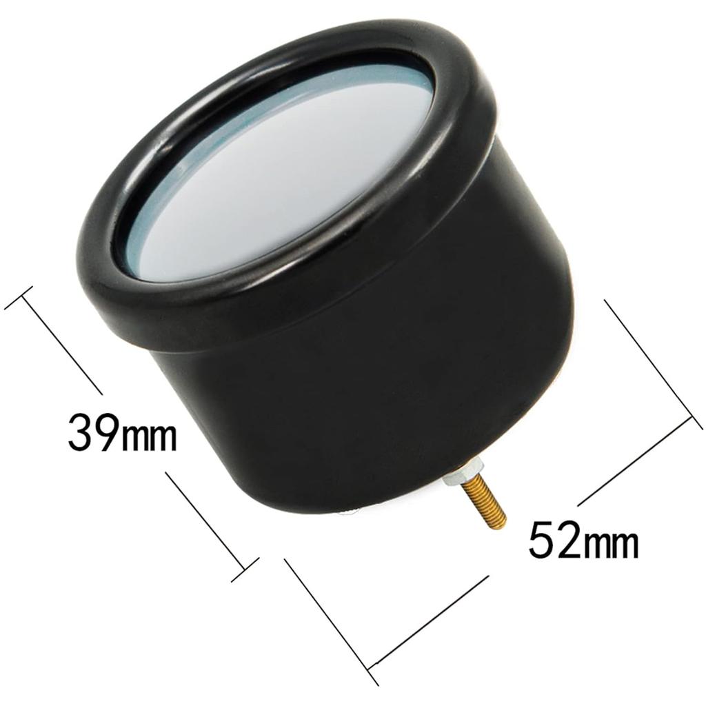 Dual Display Air Suspension Gauge Air Ride Air Pressure Gauge 2Inch 0-220PSI With 2Pcs 1/8NPT Sensors And 16.5Ft Sensor Cable LCD Blue