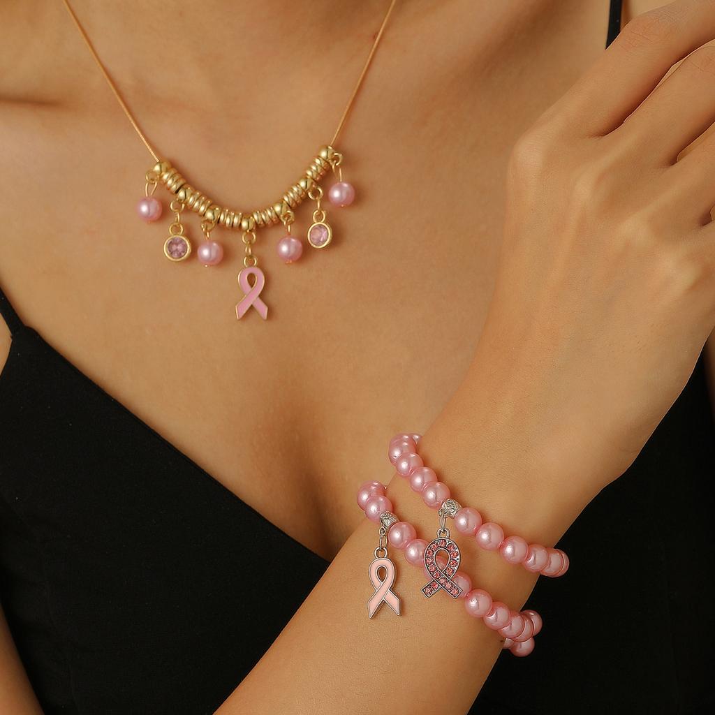 European and American Baroque Special-shaped Pearl Set Jewelry Women's High-end Necklace, Stud Earrings, Bracelet Collar