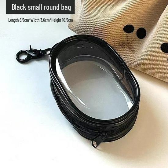 Transparent Portable Storage Box for Cables and Earphones - Waterproof Travel Organizer