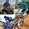 Motorcycle Goggles 2 Pack, Dirt Bike ATV Goggles Motocross Riding Racing Eyewear Off-Road MX Bike & Ski Goggles UV400 Anti-Fog Impact-Resistant