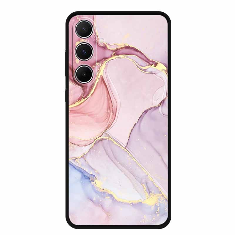 For Samsung Galaxy A55 5G Case Animals Soft Silicone TPU Phone Cases Back Cover For SamsungA55 Wolf Protector Cute Girl Shell