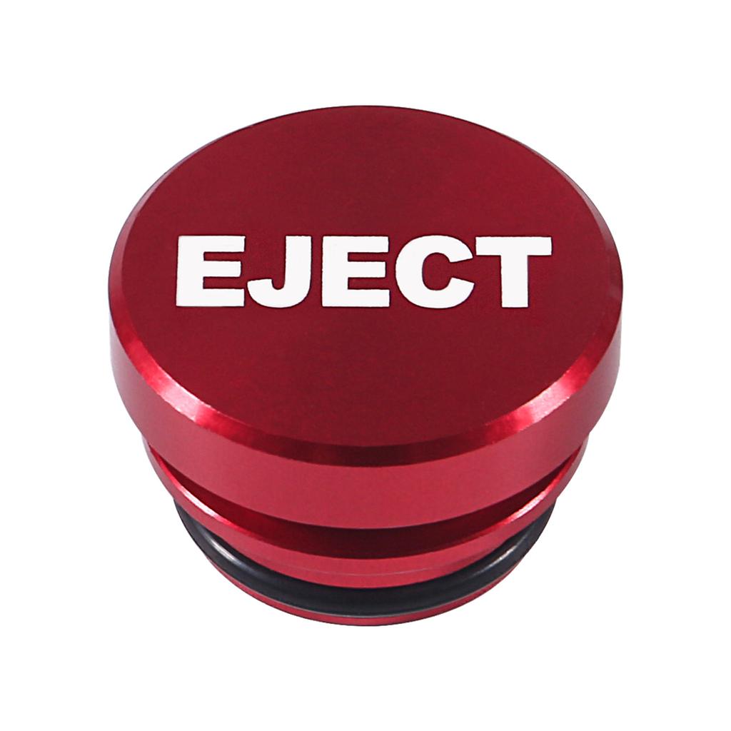 Universal Fire Missile Eject Button Car Cigarette Lighter Cover Universal Aluminum Red Ignition Cap 12V Socket for Most Cars
