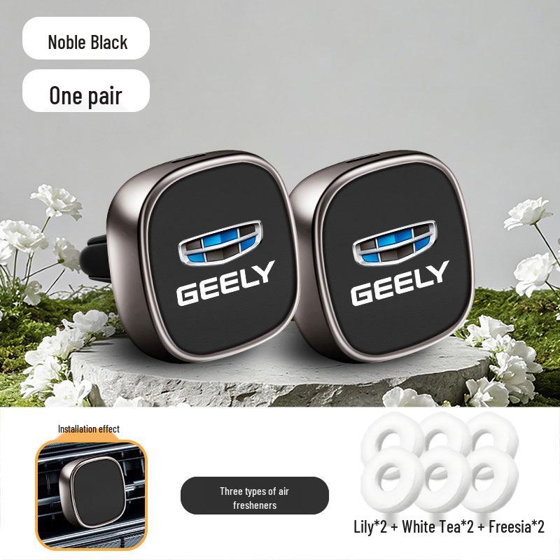 Car Air Freshener Vent Diffuser for Geely Models: Xingrui, Dihao, Boyue L, Xingyue L, Binyue