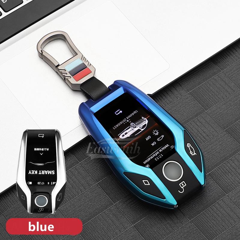LED Display Key Shell Car Key Case Holder Cover for BMW 5 7 Series G11 G12 G30 G31 G32 I8 I12 I15 G01 G02 G05 G07 X3 X4 X5 X7
