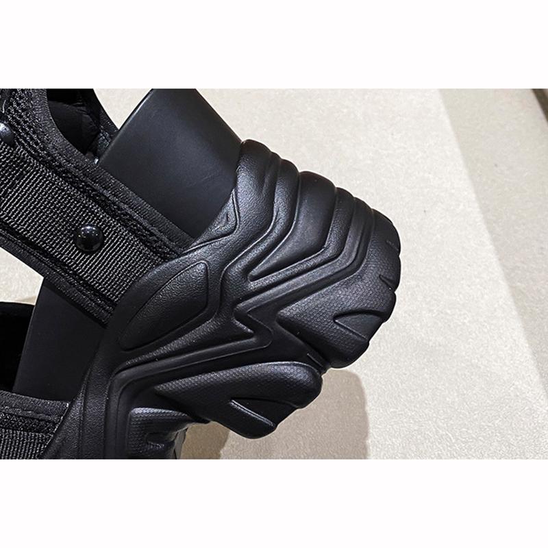 Fashion High Heels Sandals Summer Wedges Height Ladies Sandal Platform Chunky Shoes Sandalias Mujer Women Shoes Breathable
