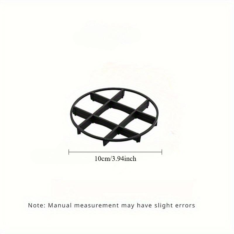 Circular Grid Flower Pot Cushion Elevated Stands - Suitable for Indoor/Outdoor Potted Plant Care, Flowerpot Bottom Cushion Base.