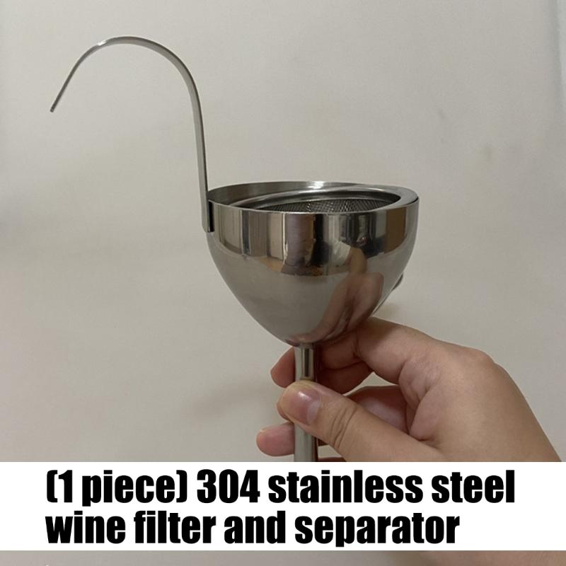 Hochleistungs 304 Rostfreier Stahl Weinfilter zur Sedimententfernung und für ein geschmackvolles Verkostungserlebnis bei häuslichen Zusammenkünften