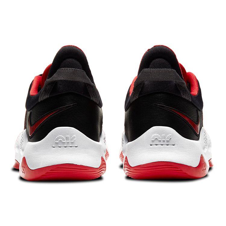 Nike PG 5 Bred Men Sneakers Black White University-Red CW3143-002