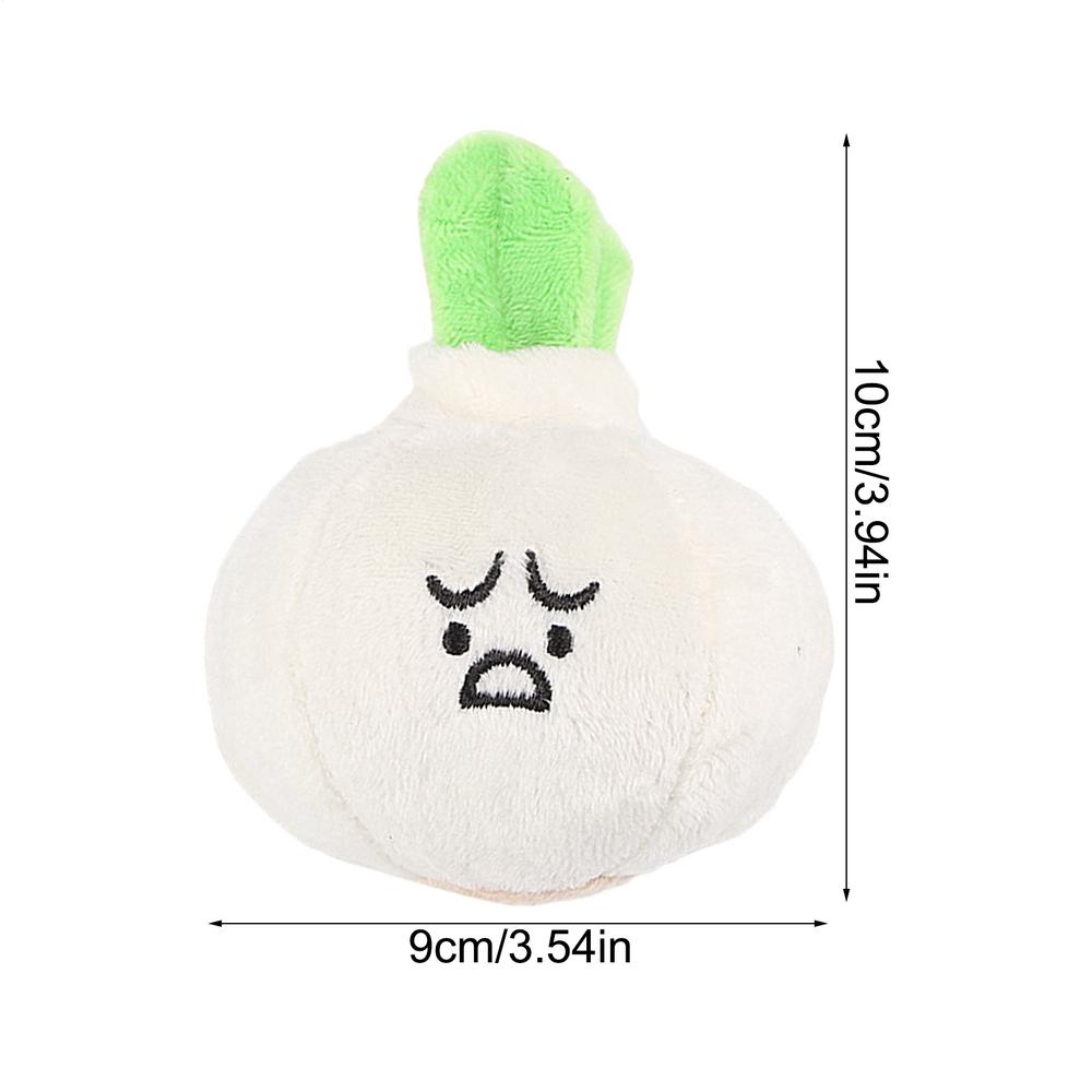 Plush Vegetable Dog Toy Dog Plush Vegetable Themed Interactive Stuffed Toy Vegetable Shaped Chewing Toy Sturdy Small Puppy Toys