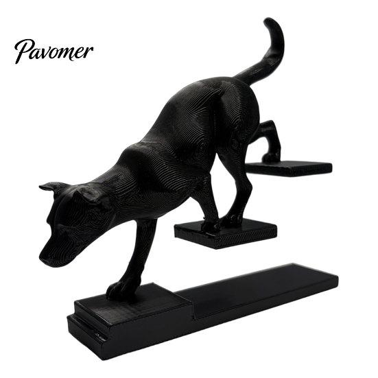 Modern Minimalist Home Decoration 3D Printed Cat Dog Figurine, Stair Animal Sculpture, Stable Decorative Ladder Decor Cat/Dog Shape Stepping Artistic