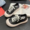 Mango head thick-soled little white shoes women's new fashionable versatile feet small casual sports board shoes