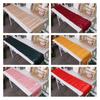 Solid Color Table Cover Smooth Tablecloth Luxury Satin Table Runner  Banquet