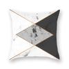 Marble Sofa Decoration Gold Black Geometric Cushion Cover Sofa Stripe Bedroom Living Room Throw Pillow Cover