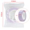 5 Pcs/Set 4.5m Small Non-Woven Colored Eyelashes  Easy-to-tear Tape  Eyelash Isolation Tape
