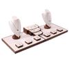 Wooden Jewelry Organizer Tray Rings Earrings Display Pallet Necklace Jewellery Showcase Pallet Large Capacity Rings Storage Tray