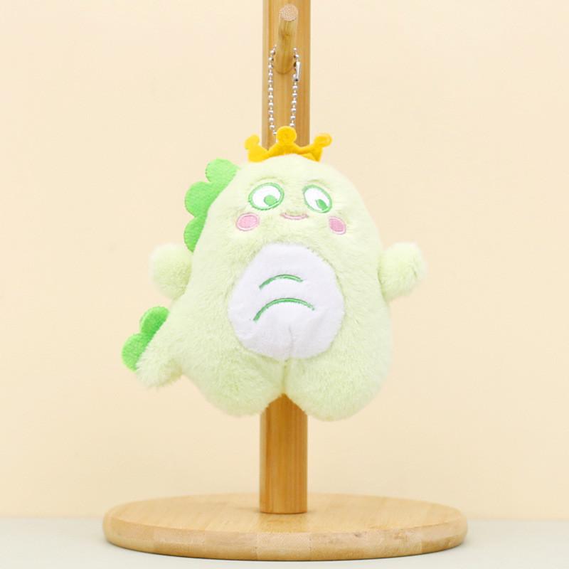 Whimsical Dinosaur Plush Keychain Charming Stuffed Animal Bag Decoration