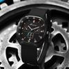 Luxury Wrist Watches Fashionable Casual Men Quartz Watch Silicone Strap Large Dial Men Wath Best Gift Clock
