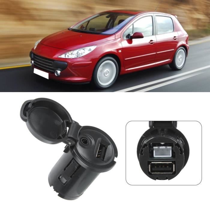 PAR---Audio Adapter USB AUX-IN Audio Cable Adapter for Peugeot 307 407 308 408 508 3008