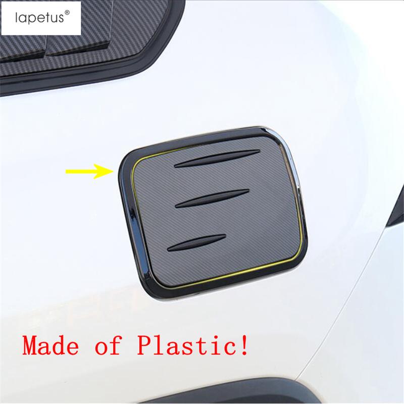 Car Fuel Oil Tank Cap Protection Decor Protection Cover Trim ABS Carbon Fiber Accessories For TOYOTA RAV4 RAV 4 XA50  - 2024