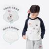 Girls' Cotton Long-Sleeve Print T-shirt