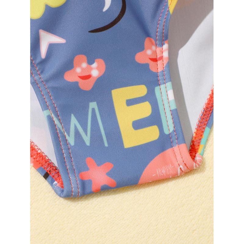 Infant & Toddler One-Piece Buoyancy Swimsuit with Zipper