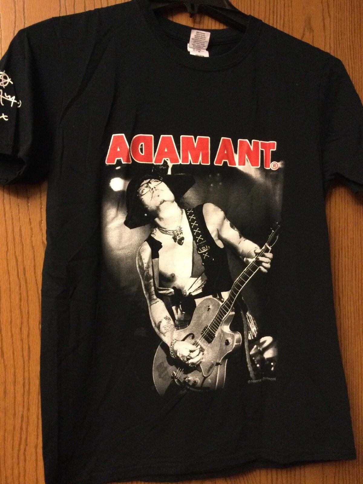 Adam Ant - USA Tour 2012 - Black Shirt - M - Gildan. M