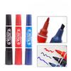 10pcs/set Black Red Blue Ink Oil Marker Pen Quick Dry Hand Account Pen Mark Focus Pen  School Supply
