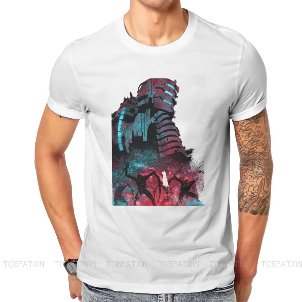 Dead Space Video Game Art T Shirt Classic Teenager Graphic High Quality Tshirt Loose Oneck Men Clothes