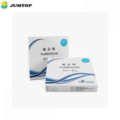 Non Sterile High Quality Dental Dam Natural Rubber Latex Dam Nnti-allergy Oral Care Materials