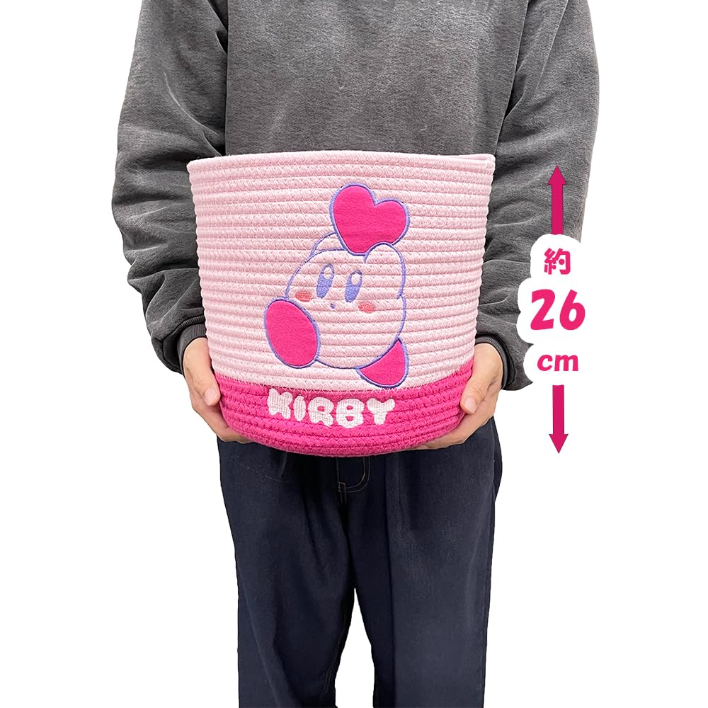 Kirby Rope Bucket Official Merchandise Cute Approx. 24cm