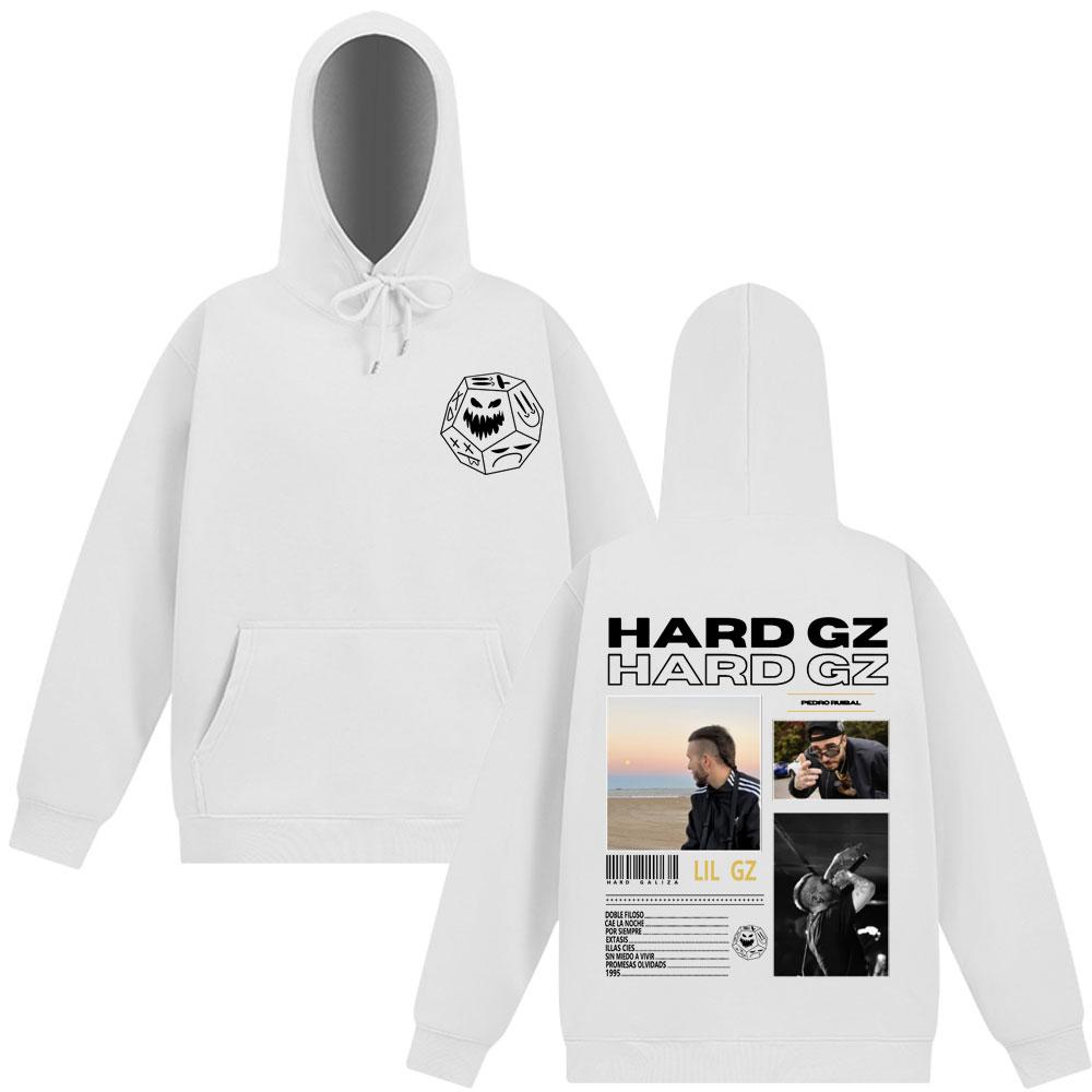 Rapper HARD GZ Tour 2025 Hoodie Men Women Fashion Hip Hop Pullovers Hooded Sweatshirts High Quality Oversized Hoodies Streetwear