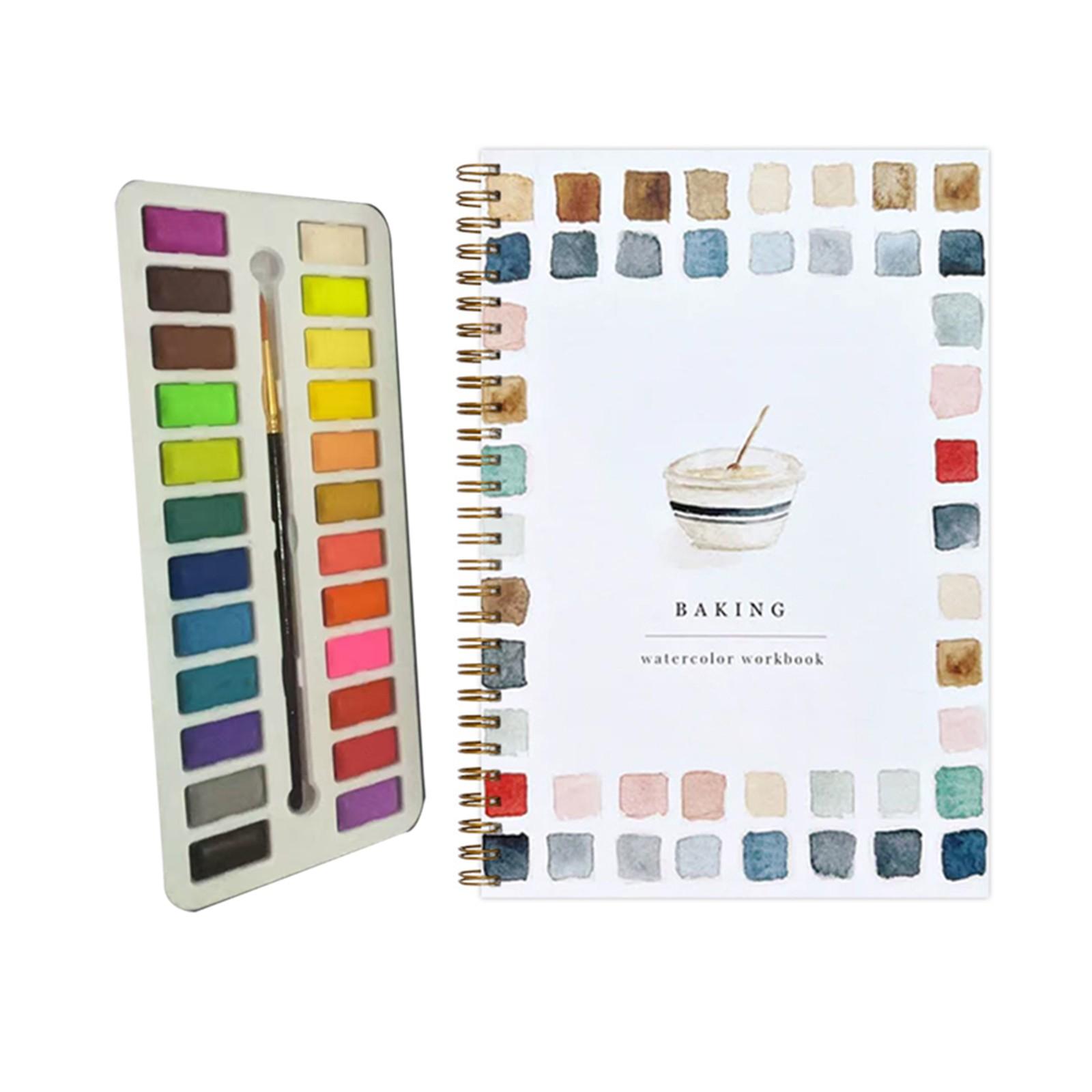 

Рабочие тетради по акварели, рабочие тетради по акварели для начинающих, принадлежности для рисования художественных промыслов, акварельные книги для детей, взрослых, подростков One Size