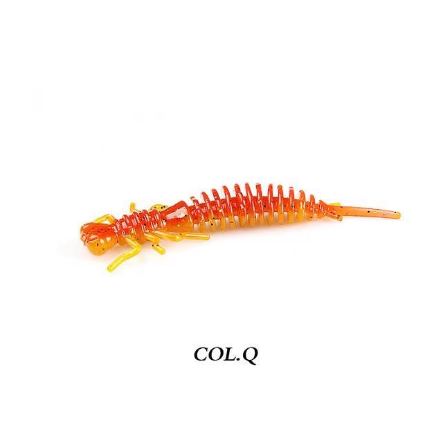 Bear King L16 Floating Soft Worm Lure: Attracts Big Bass, Perch, Asp, and More. Perfect for All-purpose Fishing.