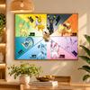 5D Diamond Painting Eevee Evolutions DIY Full Drill Diamond Art Kit Home Decoration