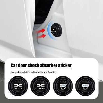 Naklejki ochronne na amortyzatory drzwi samochodowych Akcesoria do Dacia Logan Sandero Duster Lodgy Spring Jogger Dokker Stepway Bigster