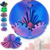 Gear Sphere 3D Printed Gear Ball Relaxing Deformation Spin Ball 3D Gear Ball  Children Adults