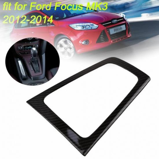

Для Ford Focus MK3 2012 2013 2014 Автомобильные накладки на ручку переключения передач Карбоновое волокно