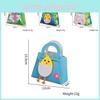 Adorable Easter Felt Tote Bag Featuring Cute Bunny And Chick Designs For Festive Celebrations