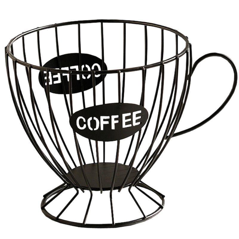 Nordic Light Luxury Snack and Coffee Capsule Organizer Display Rack